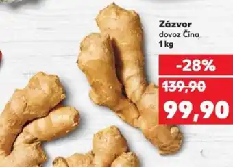 Kaufland Zázvor nabídka