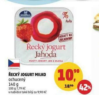 Penny Market Řecký jogurt milko nabídka