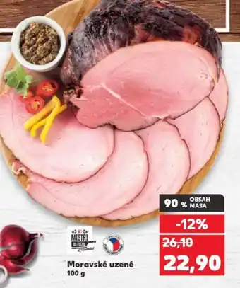 Kaufland Moravské uzené 100 g nabídka