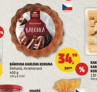 Penny Market Bábovka karlova koruna nabídka