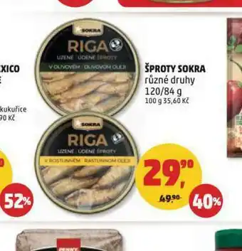 Penny Market Šproty sokra nabídka