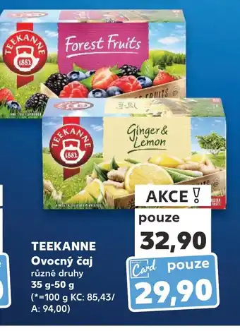 Kaufland TEEKANNE Ovocný čaj nabídka