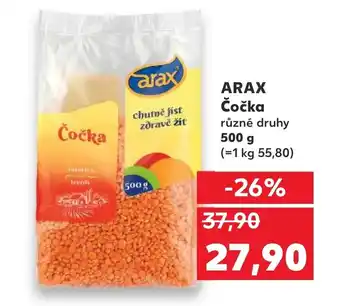 Kaufland ARAX Čočka nabídka