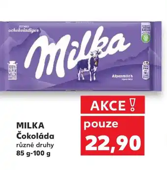 Kaufland MILKA Čokoláda nabídka