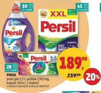 Penny Market Persil prací prostředek nabídka