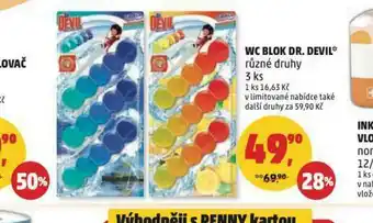 Penny Market Dr. devil wc blok nabídka
