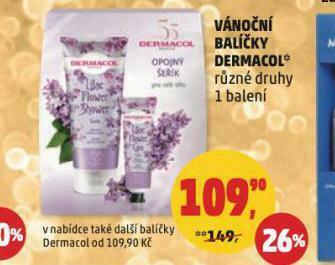 Penny Market Vánoční balíček dermacol nabídka