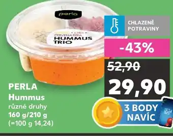 Kaufland PERLA Hummus nabídka