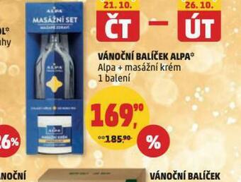 Penny Market Alpa vánoční balíček nabídka
