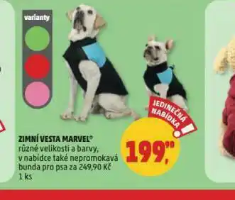Penny Market Zimní vesta marvel nabídka