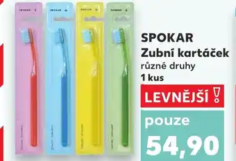 Kaufland SPOKAR Zubní kartáček nabídka