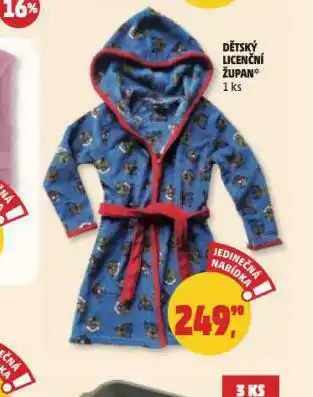Dětský licenční župan