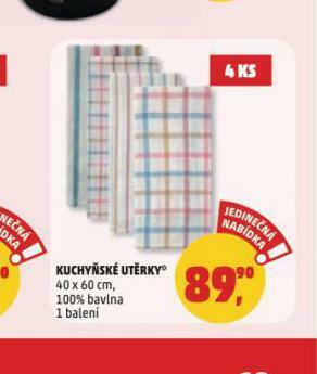 Penny Market Kuchyňské utěrky nabídka