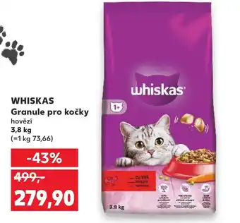 Kaufland WHISKAS Granule pro kočky nabídka