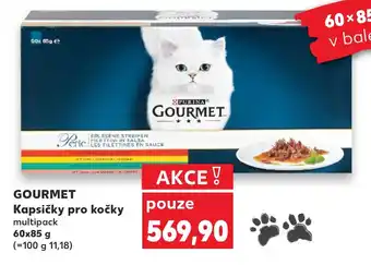 Kaufland GOURMET Kapsičky pro kočky nabídka