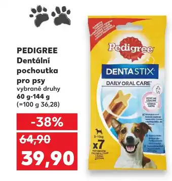 Kaufland PEDIGREE Dentální pochoutka pro psy nabídka