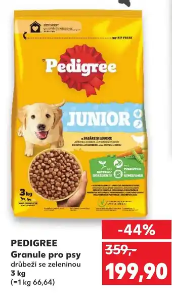 Kaufland PEDIGREE Granule pro psy nabídka