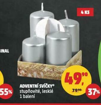 Penny Market Adventní svíčky nabídka