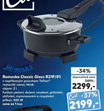 Kaufland Remoska Classic Glass R21F/01 nabídka