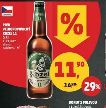 Penny Market Pivo velkopopovický kozel 11 nabídka