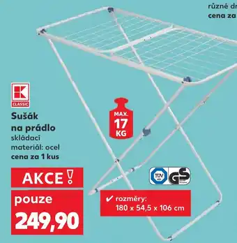 Kaufland Sušák na prádlo nabídka