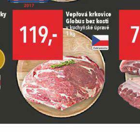 Globus Vepřová krkovice bez kosti nabídka