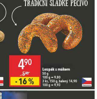 Globus Loupák s mákem nabídka