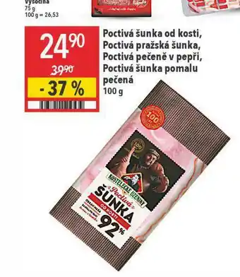 Globus Poctivá šunka v pepři nabídka