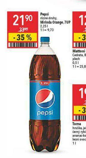 Globus Pepsi 2,25l nabídka