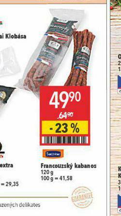 Globus Francouzský kabanos nabídka