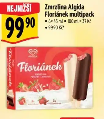 Albert Zmrzlina Algida Floriánek multipack nabídka