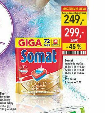 Globus Somat tablety do myčky nabídka