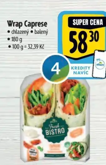 Albert Wrap Caprese nabídka