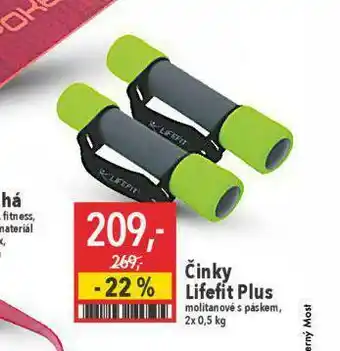 Globus Činky lifefit plus nabídka