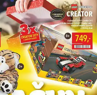 Globus Stavebnice lego creator nabídka