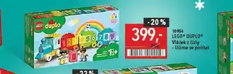 Globus Lego duplo vláček s čísly nabídka
