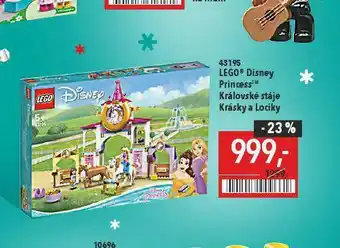 Lego disney princess královské stáje krásky a lociky