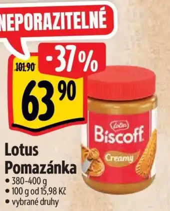 Albert Lotus Pomazánka nabídka