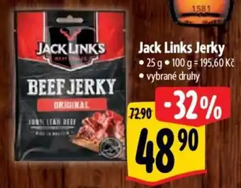 Albert Jack Links Jerky nabídka