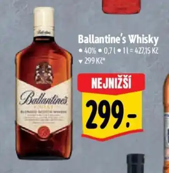 Albert Ballantine's Whisky nabídka