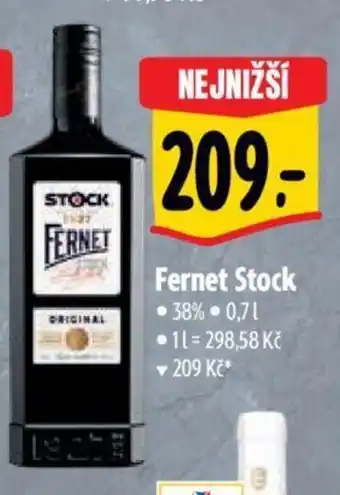 Albert Fernet Stock nabídka