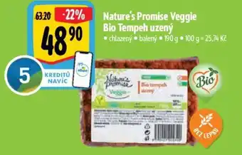 Albert Nature's Promise Veggie Bio Tempeh uzený nabídka