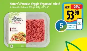 Albert Nature's Promise Veggie Veganské mleté nabídka