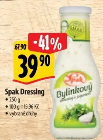 Albert Spak Dressing nabídka