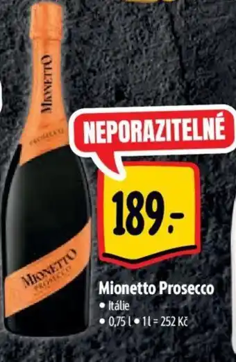 Albert Mionetto Prosecco nabídka