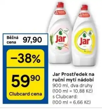 Tesco Jar Prostředek na ruční mytí nádobí nabídka