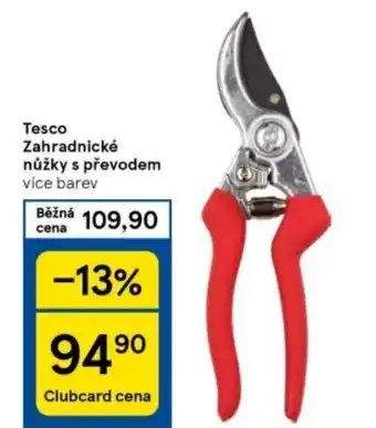 Tesco Tesco Zahradnické nůžky s převodem nabídka