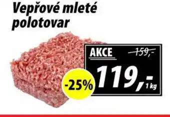 ZEMAN Vepřové mleté polotovar nabídka