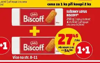 Penny Market Sušenky lotus nabídka