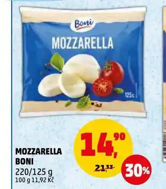 Penny Market Mozzarella nabídka